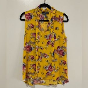 ModCloth Like the Wind tie-neck blouse